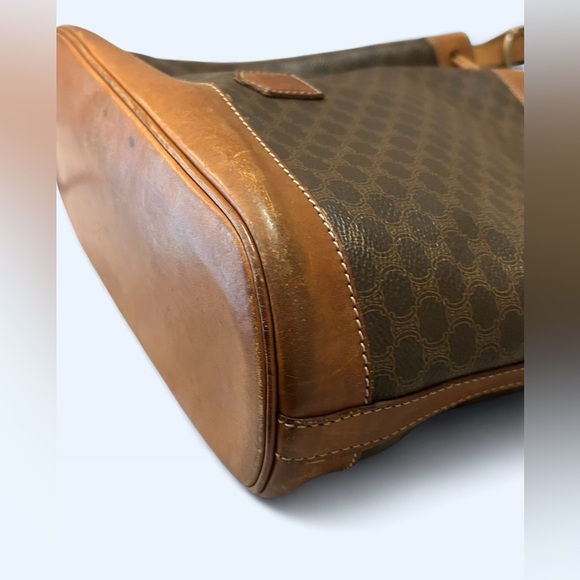 CÉLINE Vintage Macadam Bucket Bag - Picture 7 of 12